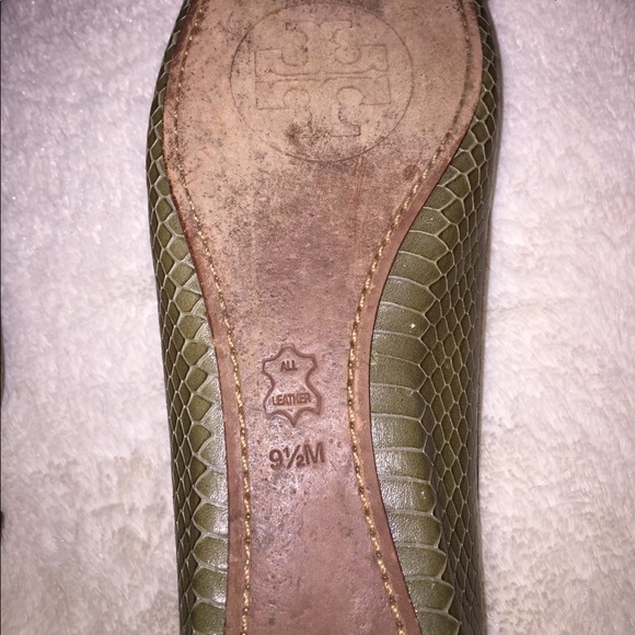 Tory Burch Olive Reva Ballet Flat - Picture 7 of 8
